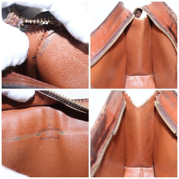 LOUIS VUITTON Monogram Pochette Homme Clutch Bag M51795 LV Auth th5451 - Picture 15 of 16